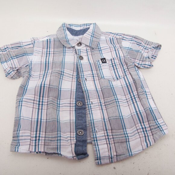 8-Piece Baby Boy Clothing Lot 12 Months – Tops & Jeans – Nike Levi’s C K Reebok - Picture 4 of 10